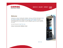 Tablet Screenshot of cemac.biz